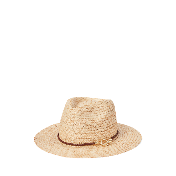 Fedora ripiegabile in rafia