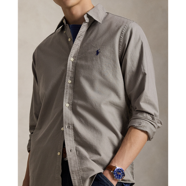 クラシック フィット ガーメントダイド オックスフォード シャツ