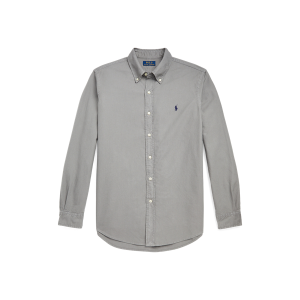 Classic Fit Garment-Dyed Oxford Shirt