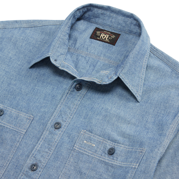 Indigo Chambray Workshirt