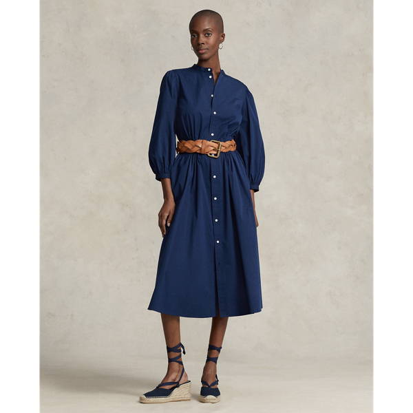 Ralph lauren cotton dress sales