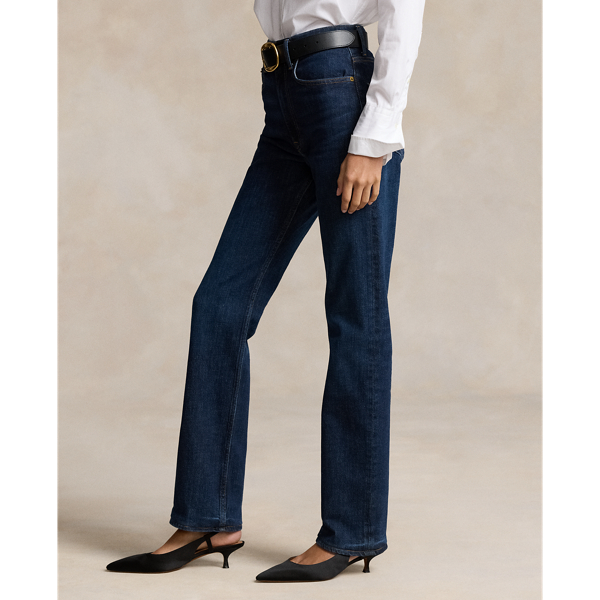 ポロラルフローレン ハイライズ ストレートデニム 27S POLO RALPH LAUREN（ポロ・ラルフローレン） ジーンズ デニム デニム