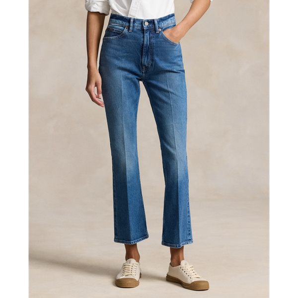 【POLO RALPH LAUREN】frayed high-rise flared ジーンズ Polo Ralph Lauren High-rise flared jeans Polo Ralph Lauren