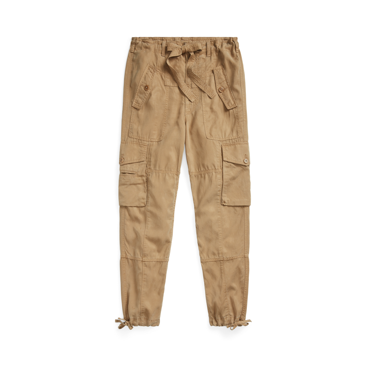 Linen Blend Twill Cargo Pant Ralph Lauren