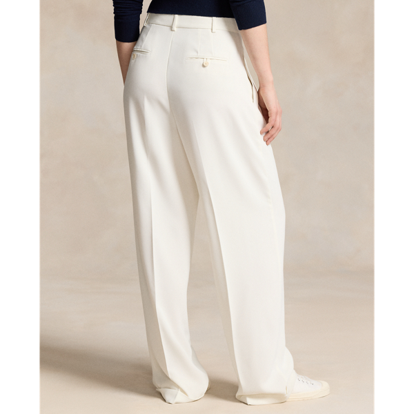 パンツ Polo Ralph Lauren `Ramona` Ankle Pleated Pants Ralph Lauren Collection Women's Ramona Ankle Pleated Pant