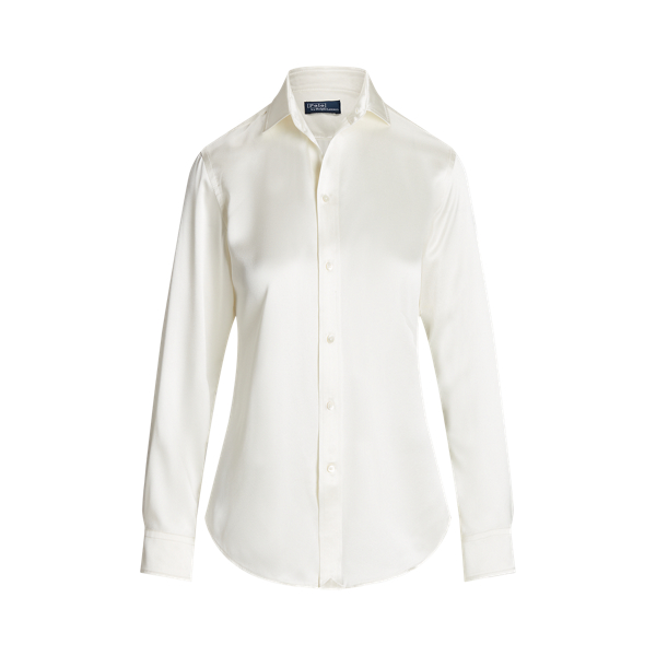 Slim Fit Silk Shirt for Women Ralph Lauren UK