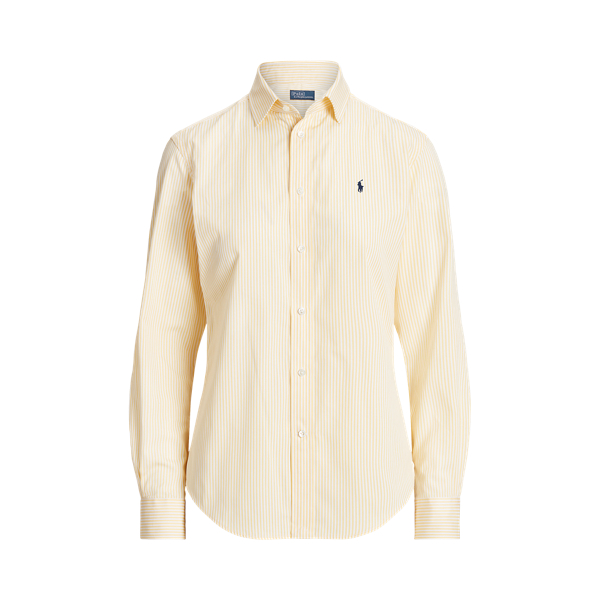 Slim-Fit Baumwollhemd mit Streifen Polo Ralph Lauren in 1