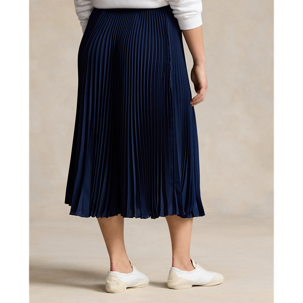 Pleated Georgette Skirt for Women Ralph Lauren UK