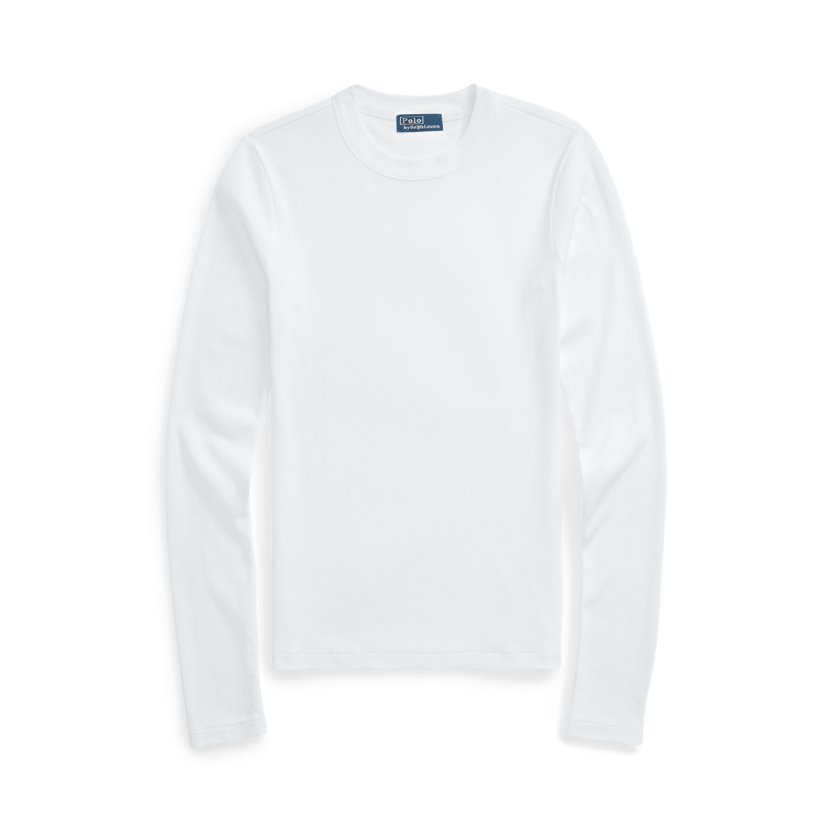 Ribbed Cotton Long Sleeve Tee Ralph Lauren