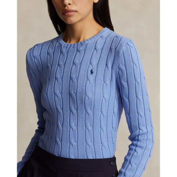 Polo ralph lauren women's cable knit sweater on sale