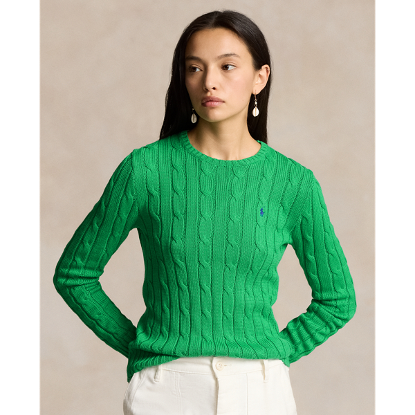 Polo ralph lauren women's cable knit sweater online