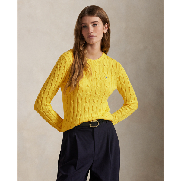 Knit yellow sweater best sale