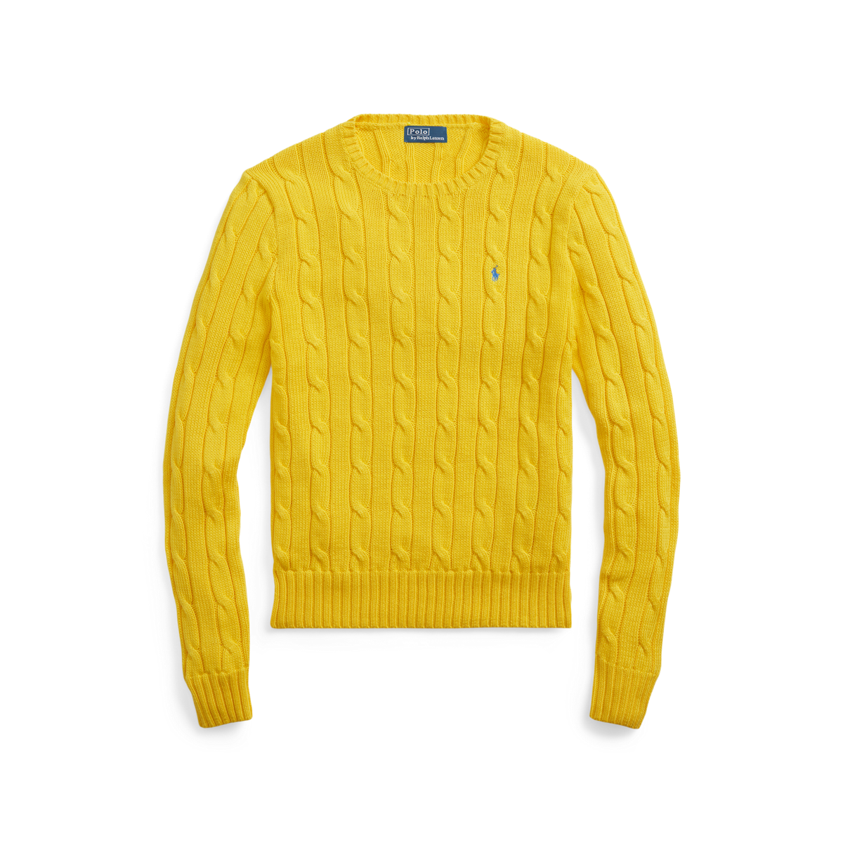 売れ筋商品|||ラルフローレン ニット&セーター アウター レディース Women's Cable-Knit Cotton Crewneck Sweater Sun Orange Cable-Knit Cotton Crewneck Sweater | Ralph Lauren