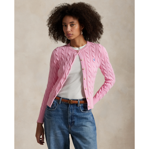 Women s Pink Jumpers Cardigans Ralph Lauren GI