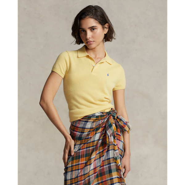 Women s Yellow Polo Shirts Ralph Lauren
