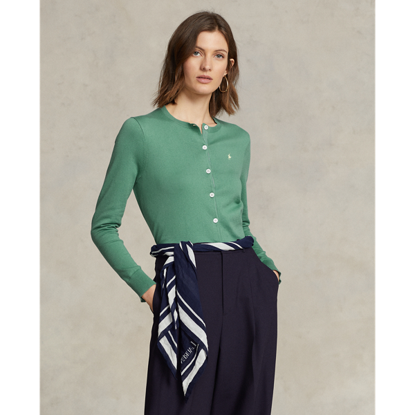 Cotton-Blend Cardigan for Women Ralph Lauren® KW