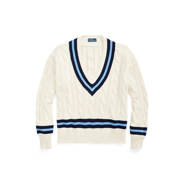 Ralph lauren cable knit cricket sweater on sale