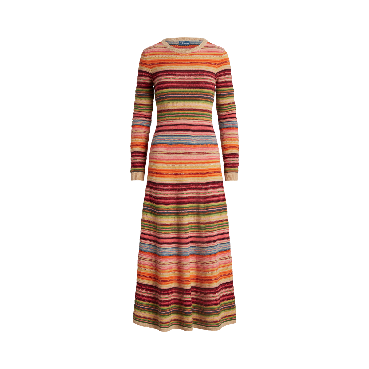 Multi-Stripe Sweater Dress