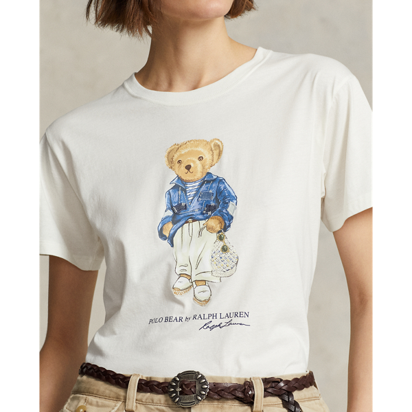 Ralph lauren shirt bear best sale