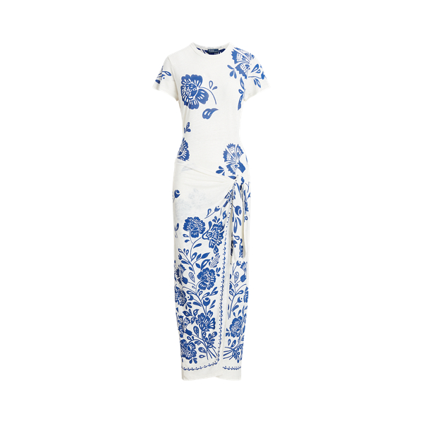 Ralph lauren faux wrap dress on sale