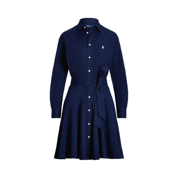Newport Navy Panelled Cotton Shirtdress Polo Ralph Lauren 2