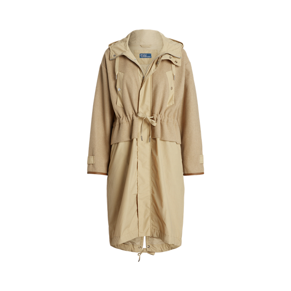 Hooded Long Field Jacket