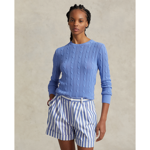 Blue sweater with white collar best sale