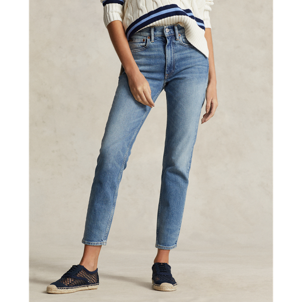 Mid-Rise Super-Slim Crop Jean