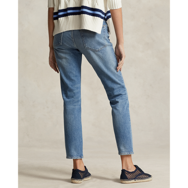 Mid-Rise Super-Slim Crop Jean