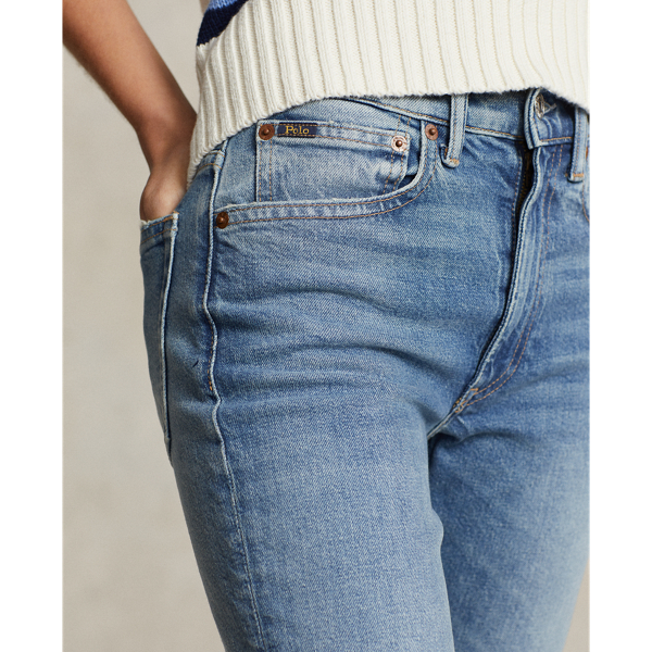 Mid-Rise Super-Slim Crop Jean