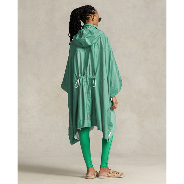 Poncho rangeable hydrofuge RLX en Vert canot 5