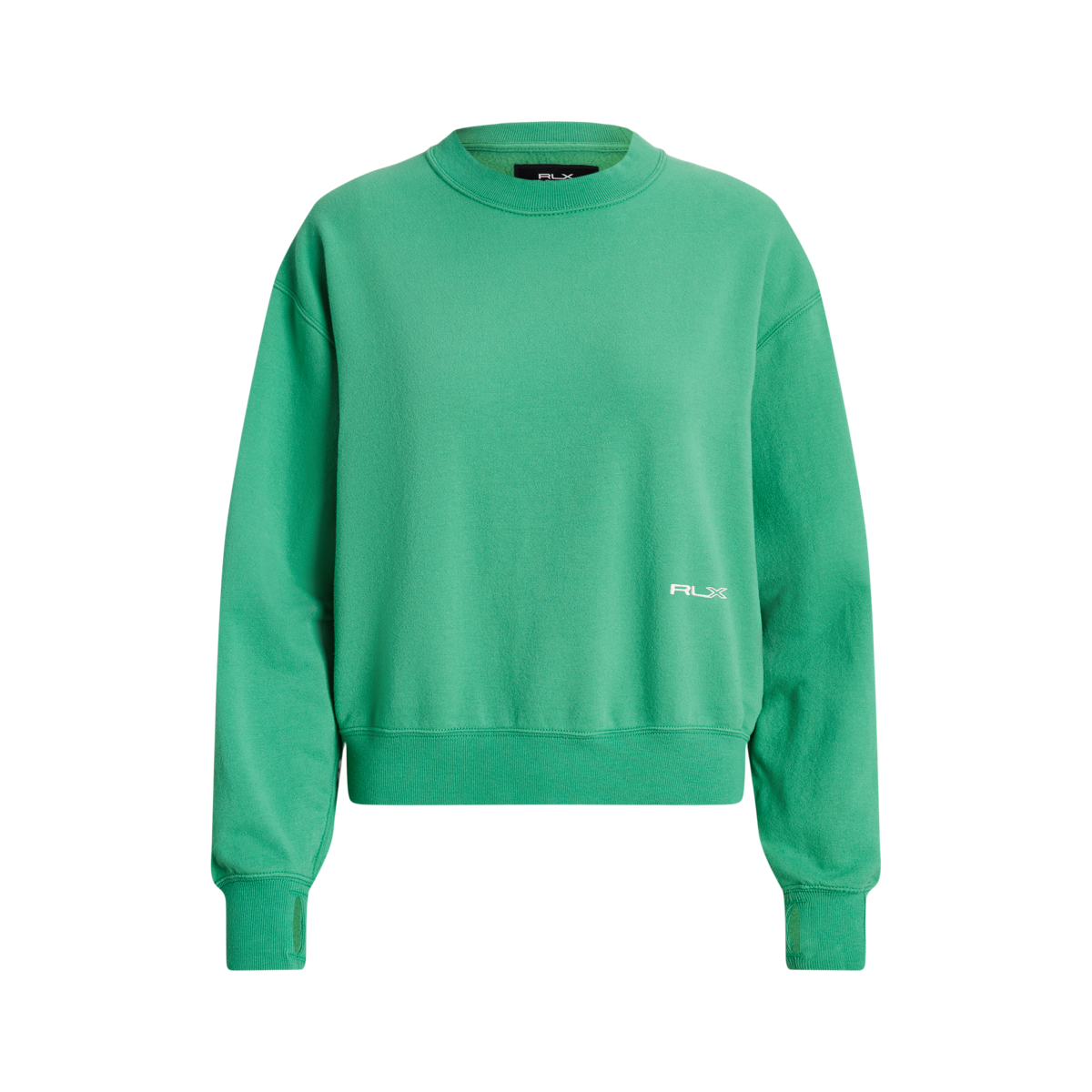 ★★POLO RALPH LAUREN★★ Fleece Crewneck Sweatshirt Green M Fleece Crewneck Sweatshirt | Ralph Lauren