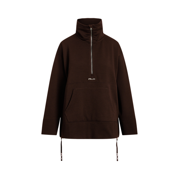 Fleece pullovertuniek met kwartrits RLX in 1