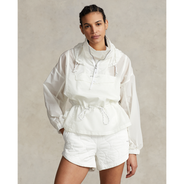 Paper White Packable Ripstop Windbreaker RLX 1
