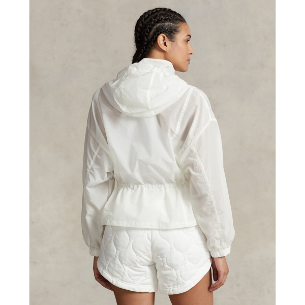 Paper White Packable Ripstop Windbreaker RLX 5