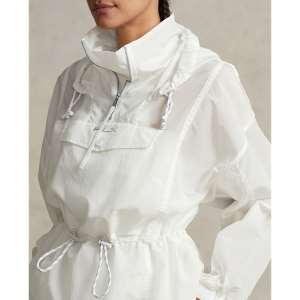 Paper White Packable Ripstop Windbreaker RLX 6