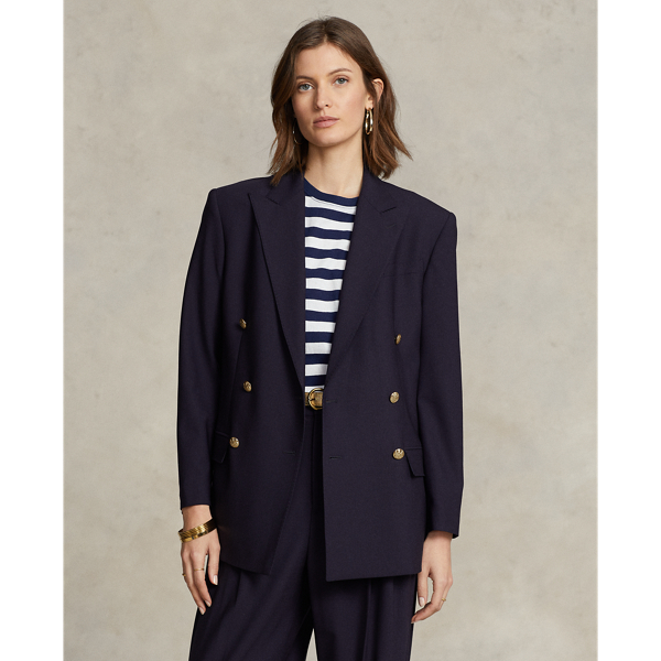 Ralph lauren women's wool blazers online