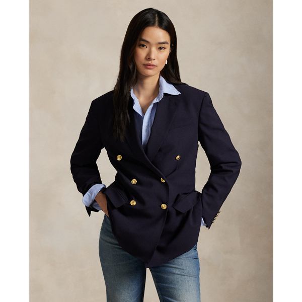 【関税込み】POLO RALPH LAUREN DOUBLE-BREASTED WOOL BLAZER Double-Breasted Wool-Blend Blazer | Ralph Lauren