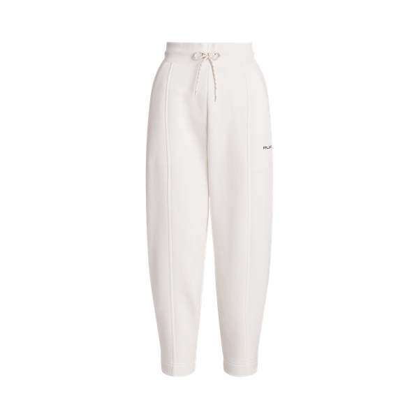 Cotton-Fleece Carrot Tracksuit Bottom RLX 1