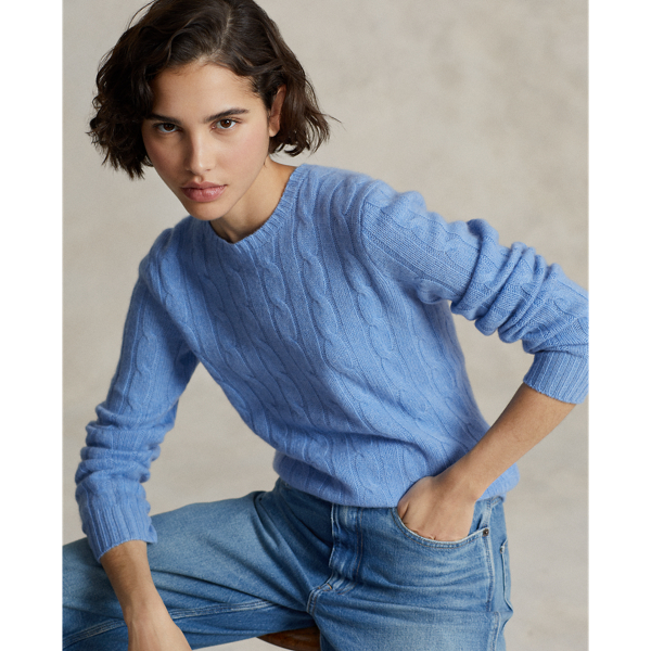 Women s Blue Sweaters Ralph Lauren