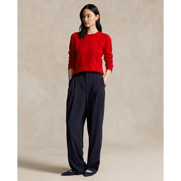 Cable-Knit Cashmere Jumper