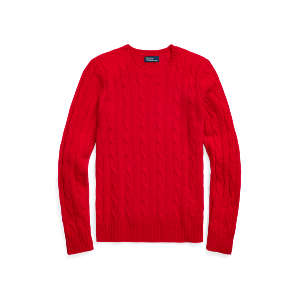 Ralph lauren red jumper womens best sale