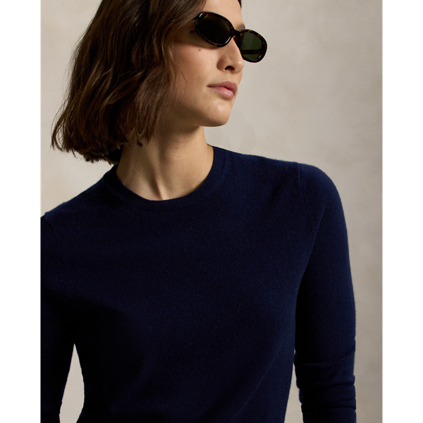 Rundhalspullover aus Kaschmir Polo Ralph Lauren in J&auml;ger-Navy 6