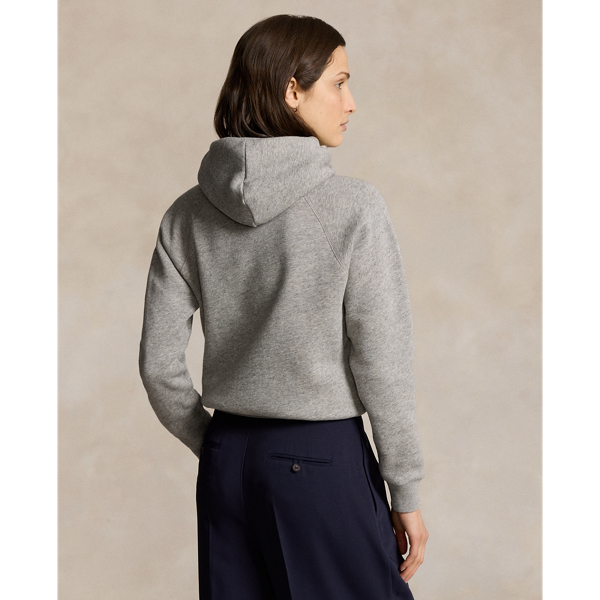 売れ筋商品|||ラルフローレン パーカー・スウェットシャツ アウター レディース Women's Shrunken Fit Fleece Hoodie Sweatshirt Polo Black s7-AI211943007003_lifestyle?