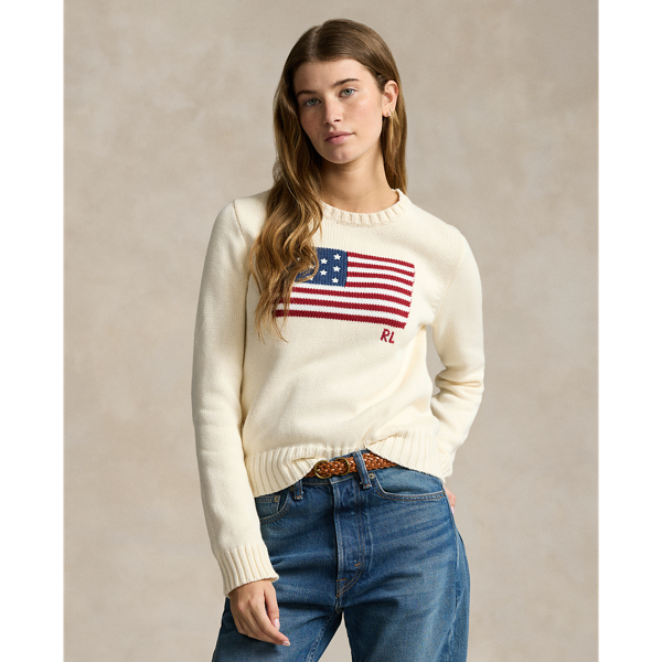 Ralph lauren yellow flag sweater best sale