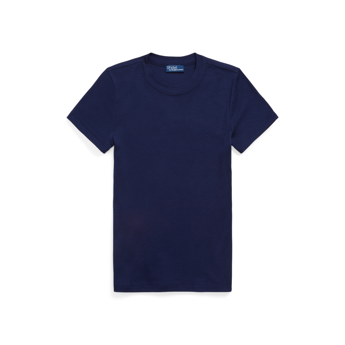 Женская футболка Ralph Lauren Slim Fit Stretch Cotton, цвет: Тёмно-синий — фото 5