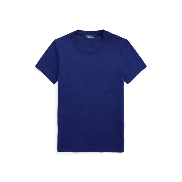 売れ筋商品|||ラルフローレン カットソー トップス レディース Women's Logo Cotton Jersey Tee Bright Navy s7-1485199_alternate15?$