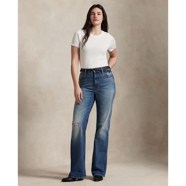 Ribbed Cotton Tee | Ralph Lauren