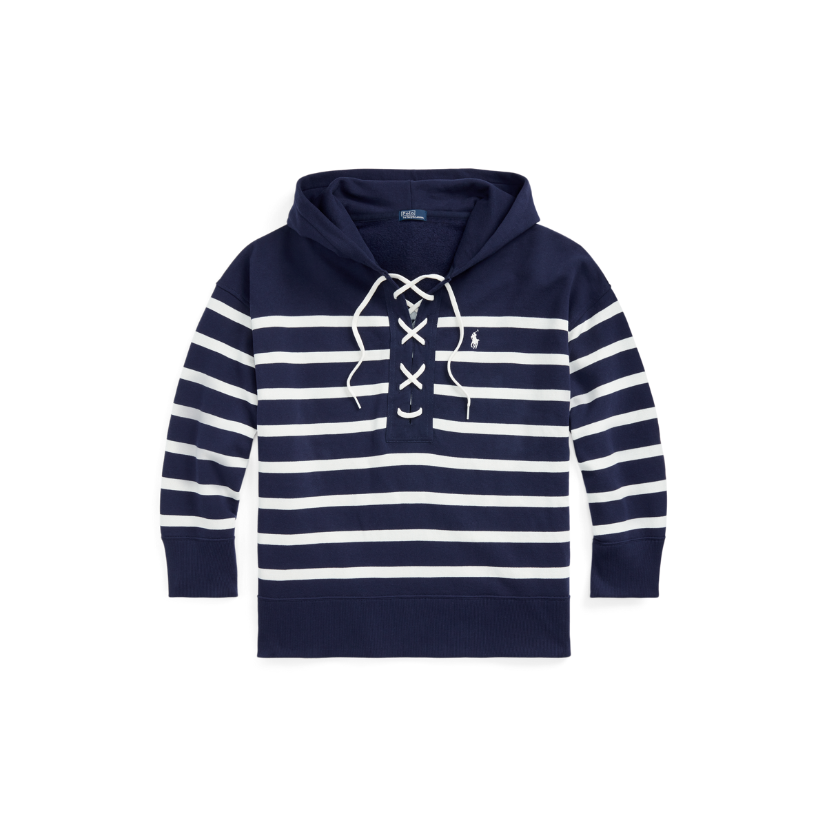 Polo online Ralph Lauren lace up hoodie XS/S