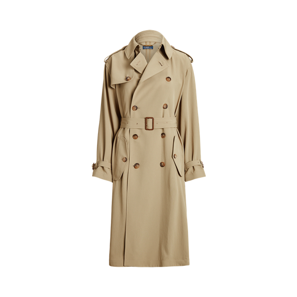 (取寄) ローレン ラルフローレン レディース ファイン ツイル トレンチ 36 Lauren Ralph Lauren women Fine Twill Trench 36